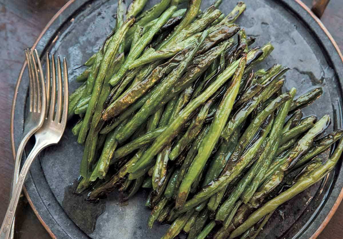 blistered green beans recipe