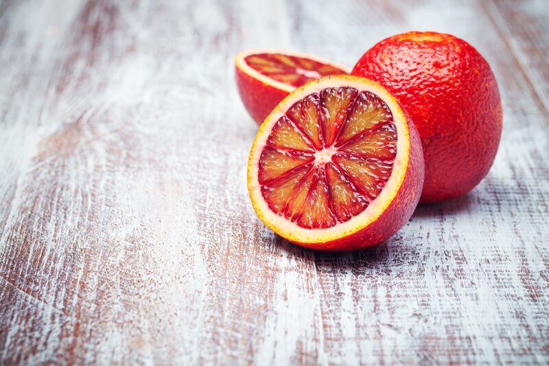 orange varieties - blood orange