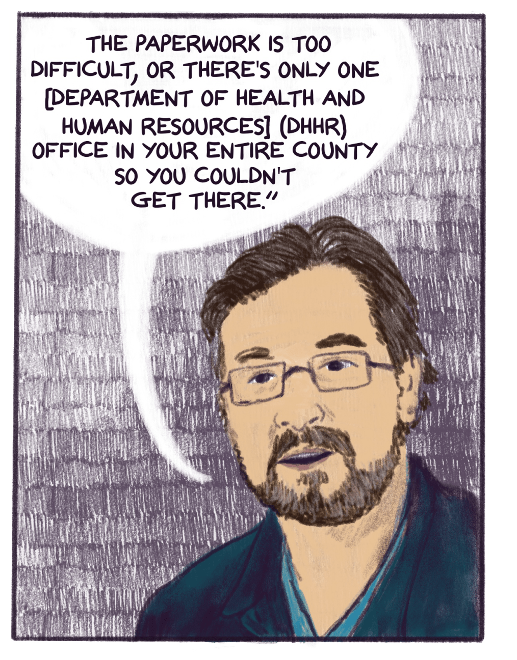 Comic panel shows Seth DiSteffano with quote that reads: 